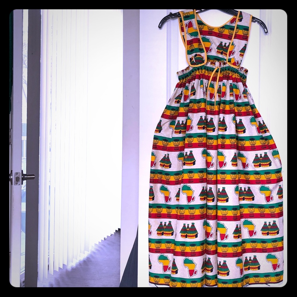 Back to My Roots African Print Gown